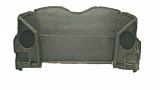 Полка LADA KALINA 1117 (с боковинами) с тканевыми вставками