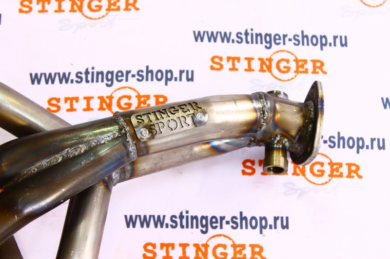 Вставка для замены катализатора "Stinger Sport" 4-2-1 8V (два датчика кислорода)