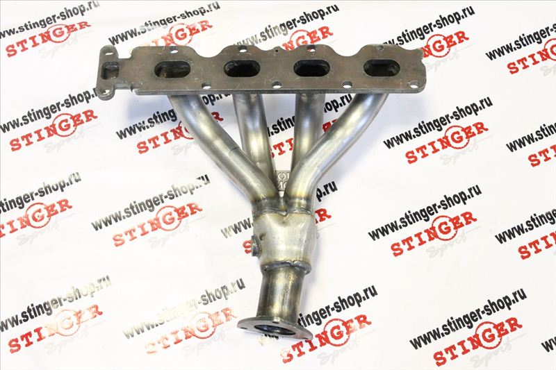Вставка для замены катализатора 5849036 "Stinger Sport" для Opel Astra H 1.6L ( Z16XEP). Фото �5