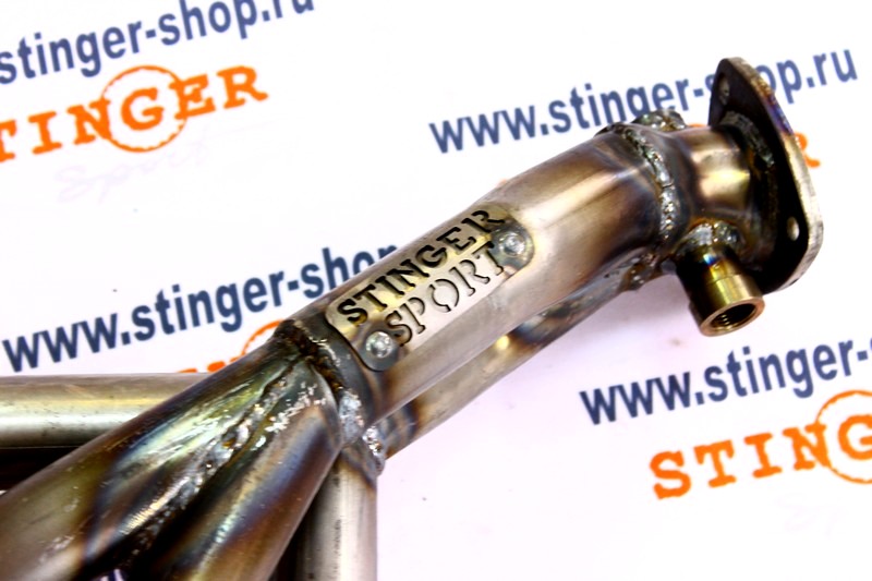 Вставка для замены катализатора "Stinger Sport" 4-2-1 16V (два датчика кислорода)