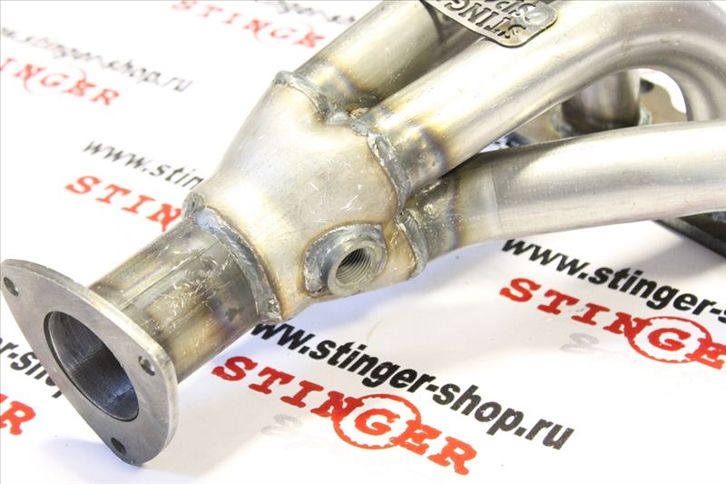 Вставка для замены катализатора 5849036 "Stinger Sport" для Opel Astra H 1.6L ( Z16XEP). Фото �3