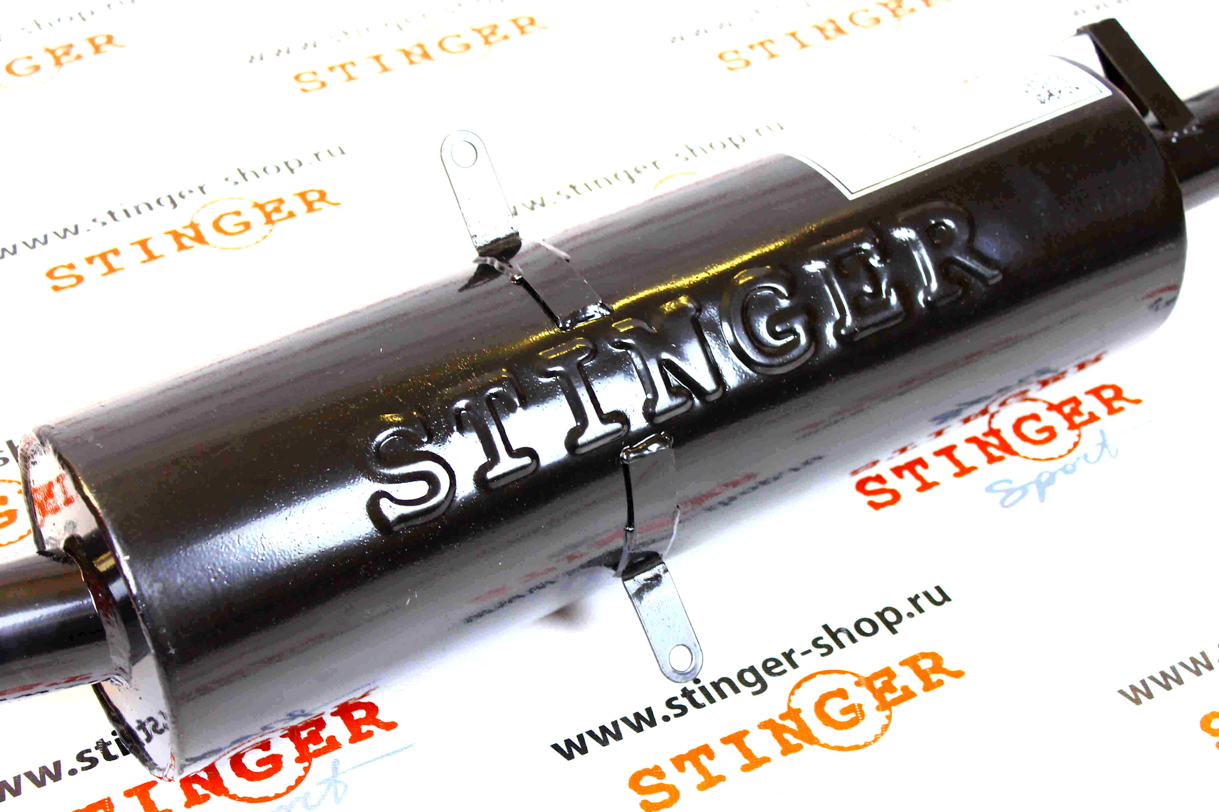Глушитель основной "Stinger Sport" для а/м ВАЗ 2104  насадка труба Ø85. Фото �5