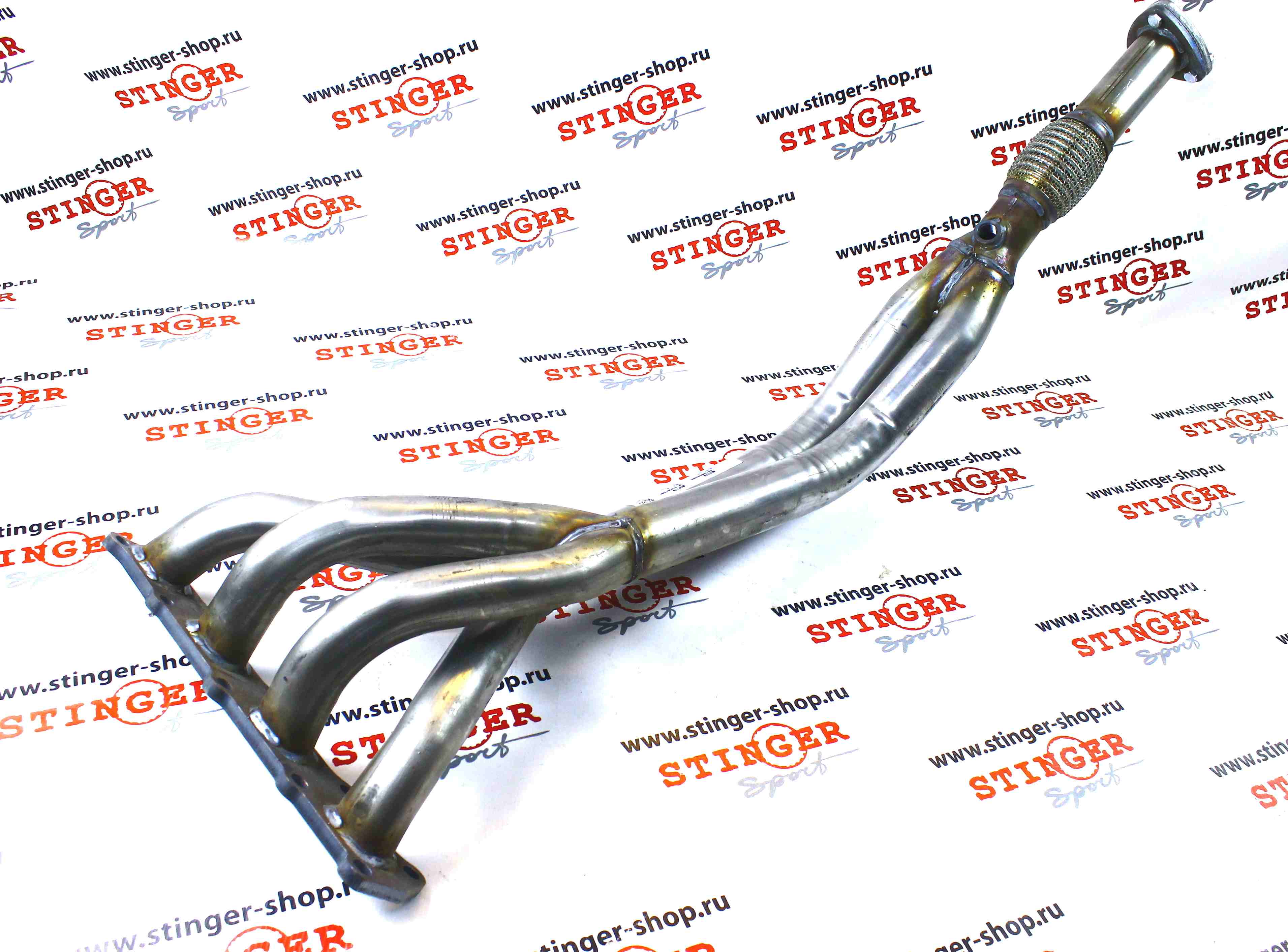 Выпускной коллектор / паук 4-2-1 Stinger Sport для  Mitsubishi Lancer X 1,8L нерж. сталь