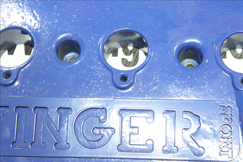 Клапанная крышка "Stinger sport" для а/м ВАЗ 2108-10 (алюминиевая, под перенос сапуна)