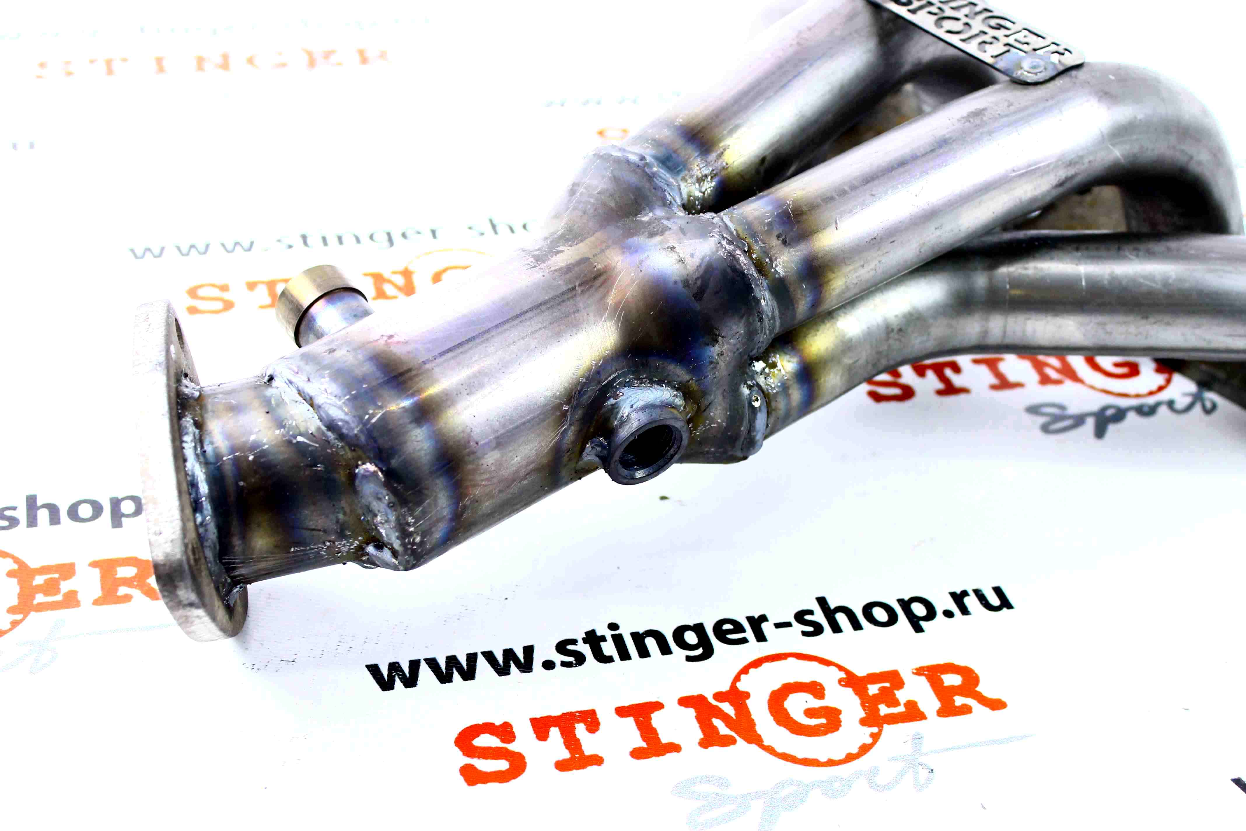 Вставка для замены катализатора STINGER SPORT 4-1 16V 1.6L (два датчика кислорода) 