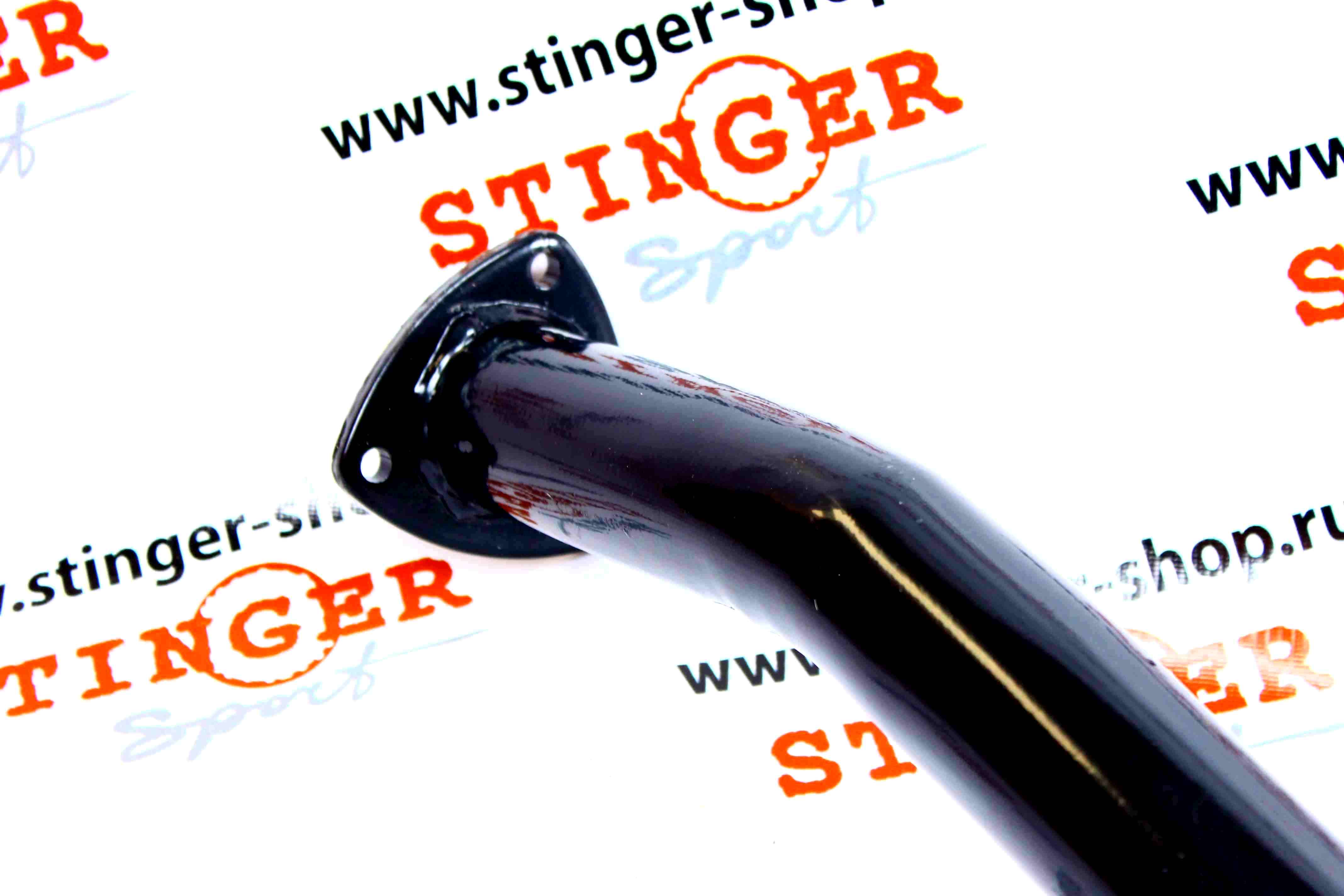 Глушитель основной "Stinger Sport" для а/м ВАЗ X-Ray с насадкой. Фото �4
