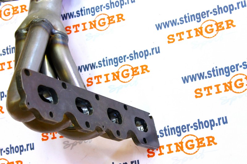 Выпускной коллектор / паук 4-1 "Stinger sport" Opel Astra J 1.6L двигатель A16XER. Фото �8