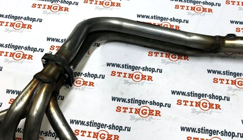 Выпускной коллектор / паук 4-2-1 8V Стингер для Шевроле Нива (нержавеющая сталь). Фото �5