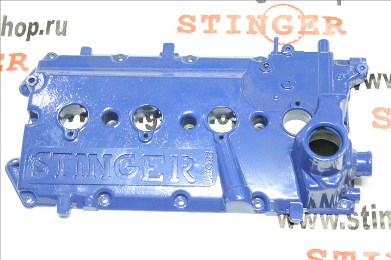 Клапанная крышка "Stinger sport" для а/м ВАЗ 2108-10 (алюминиевая, под перенос сапуна). Фото �3