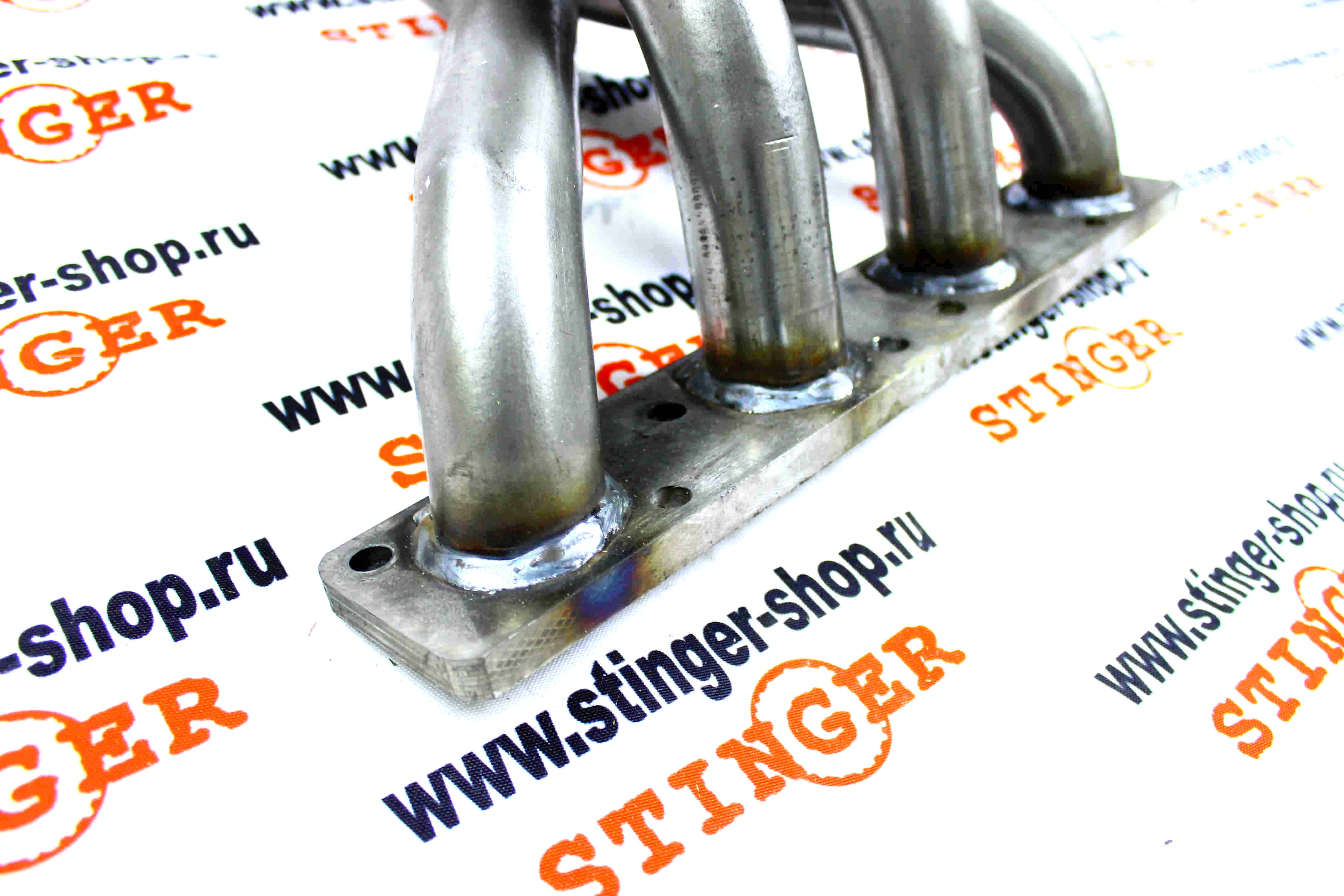 Вставка для замены катализатора "Stinger Sport" 4-1 16V 1.6L (два датчика кислорода) (нержавеющая сталь)