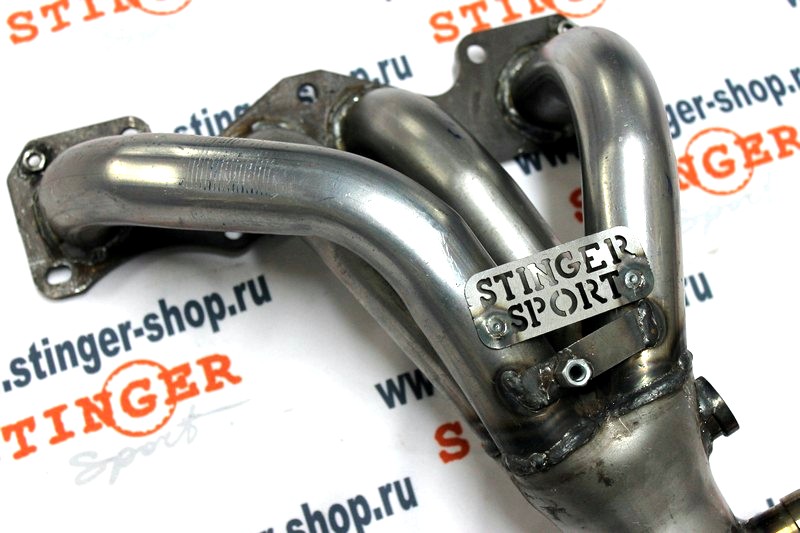 Вставка для замены катализатора "Stinger Sport" для а/м Renault Logan II 1.6L 8V MT(2014 - н.в.)