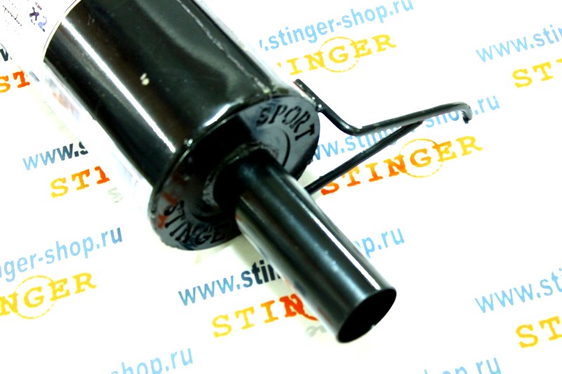 Глушитель основной "Stinger Sport" для а/м ВАЗ 2192 Калина 2 хэтчбек без насадки