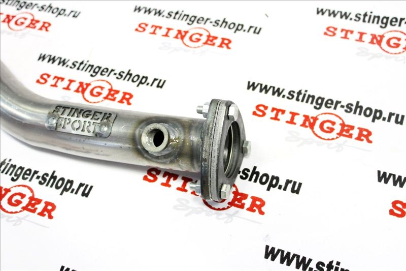Вставка для замены катализатора "Stinger Sport" для а/м LADA LARGUS (4601) 16V (K4M, Renault) 16V (K4M, Renault). Фото �2