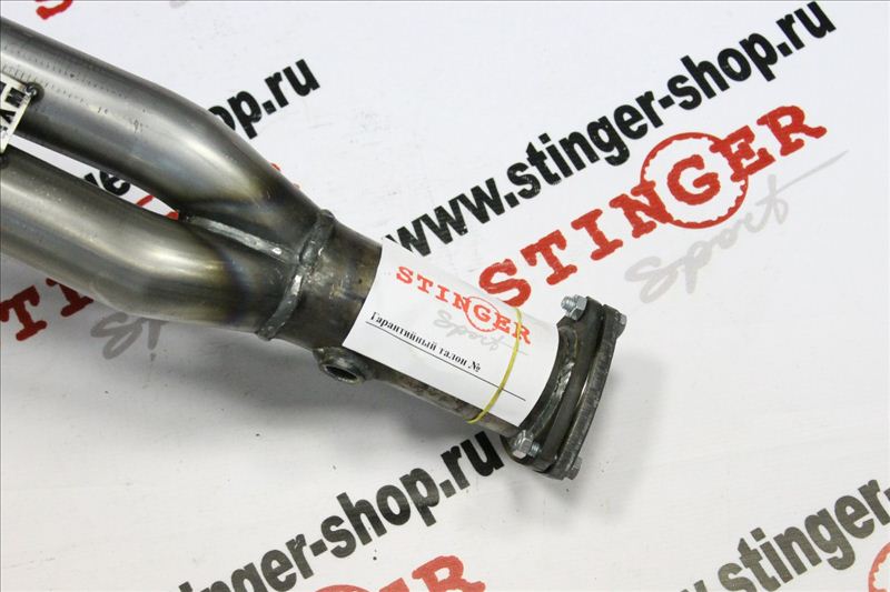 Выпускной коллектор / паук 4-2-1 (Спорт) 16V "Stinger Sport " для а/м ВАЗ 1117-19 Калина  выход 60мм с  фланцем. Фото �4