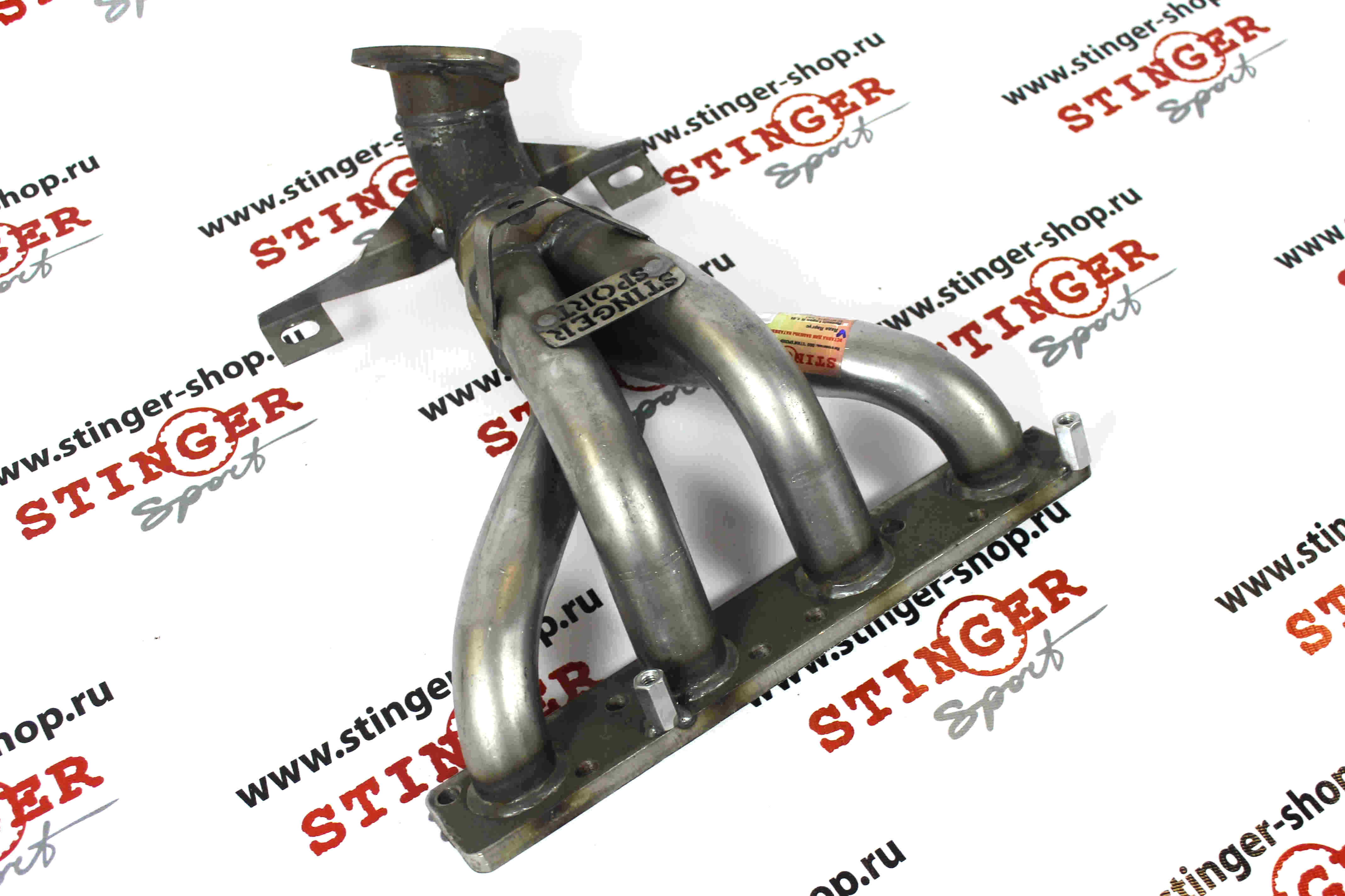 Вставка для замены катализатора "Stinger Sport" 4-1 16V для а/м ВАЗ Ларгус 1.6L (106 л.с.) (KS045L) (один датчик кислорода)