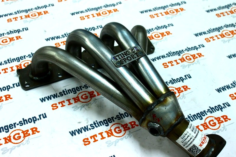 Вставка для замены катализатора 5849024/5849357 "Stinger Sport" для Opel Astra H 1.6/1,8L (Z16XER/Z18XER) нержавеющая сталь