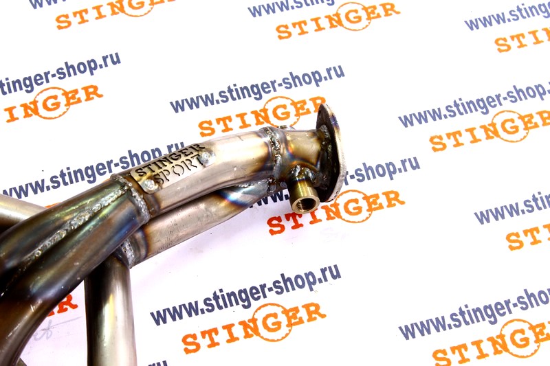 Вставка для замены катализатора "Stinger Sport" 4-2-1 8V (два датчика кислорода)