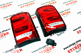 Фонари задние светодиодные ВАЗ 21213 Нива "Range Rover style" (красные)