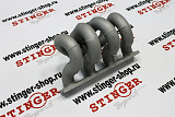 Турбоколлектор " Stinger sport "  16 кл.под турбину  GARRET-17 GARRET-25