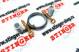 Кольцо глушителя графитовое армированное, с болтами и пружинами для а/м Geely Emgrand EC7/X7/Vision