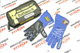 Перчатки спортивные GLN-100 (синие, черные) тест
