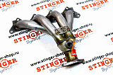 Вставка для замены катализатора "Stinger Sport" для а/м Mitsubishi Lancer 8, 9 1.3 л/1,6 л. нержавеющая сталь